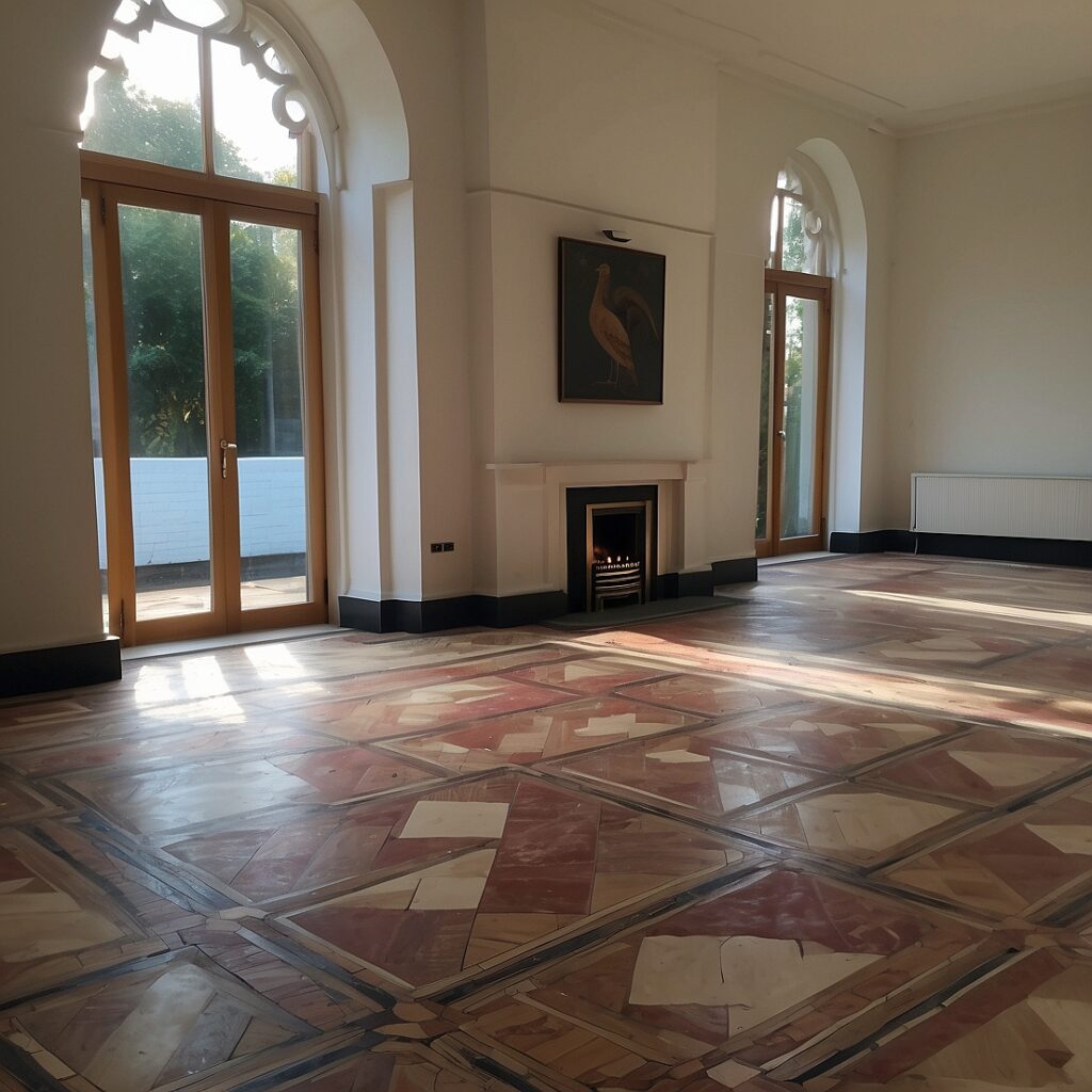 Retrofit underfloor heating installed in existing home